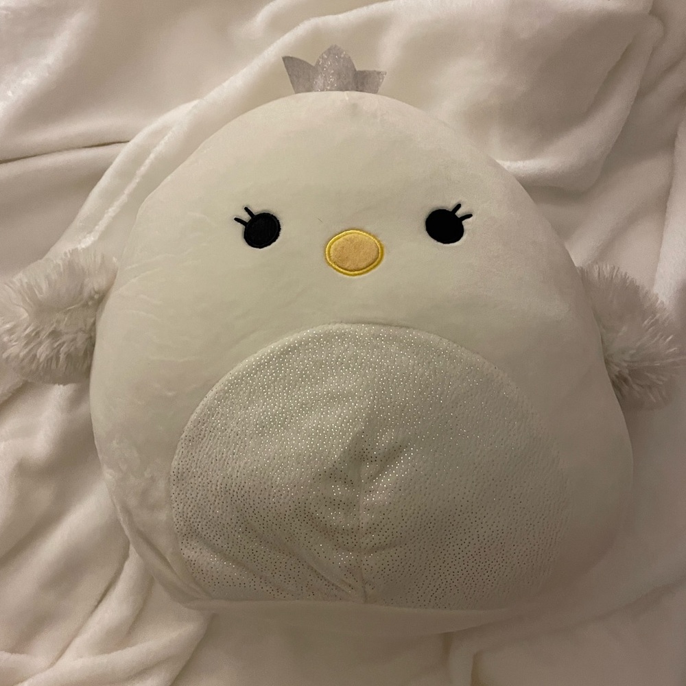 White Swan 12 Inch Squishmallow